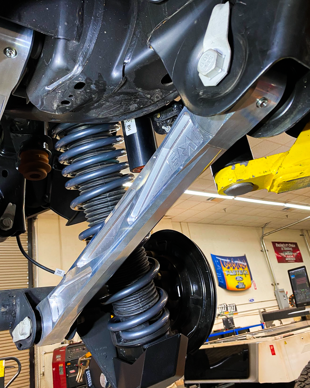 Foutz Motorsports Billet Aluminum Rear Lower Suspension Arms With Ultra-Flex Joints 2022-2026 Ford Bronco Raptor