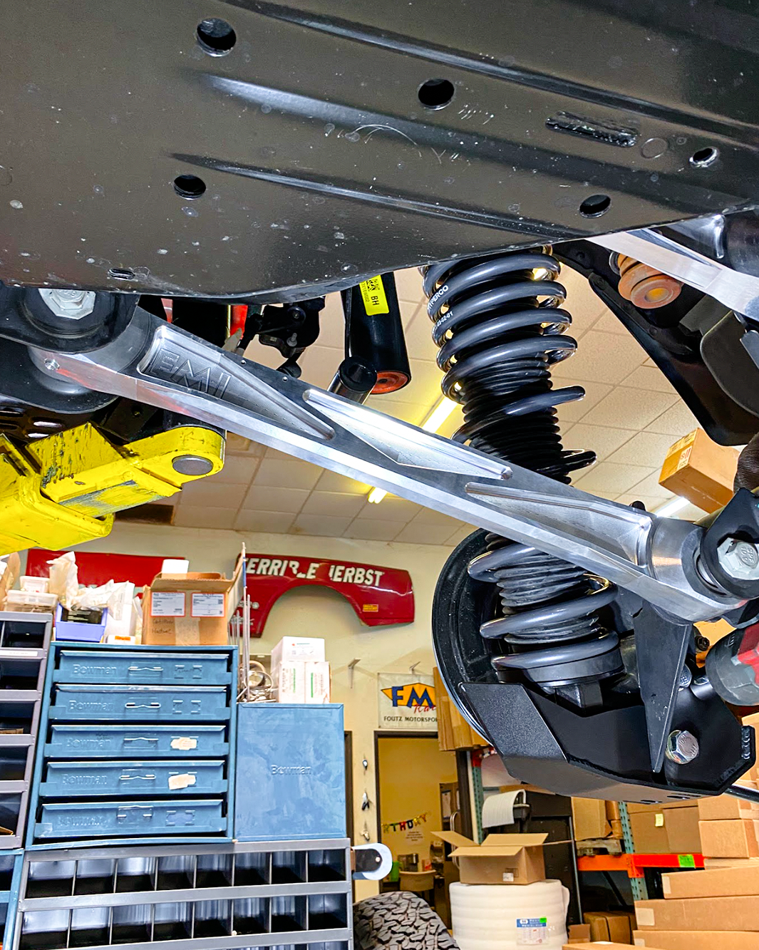 Foutz Motorsports Billet Aluminum Rear Lower Suspension Arms With Ultra-Flex Joints 2022-2026 Ford Bronco Raptor