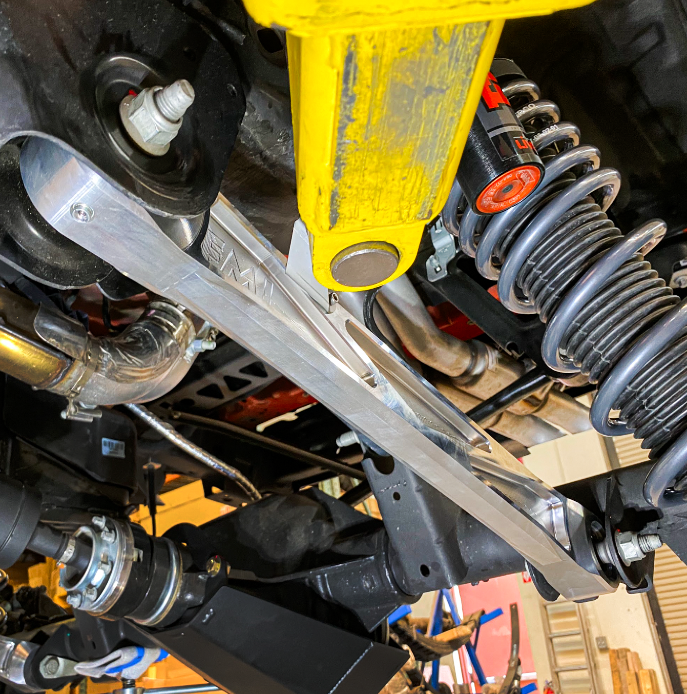 Foutz Motorsports Billet Aluminum Rear Lower Suspension Arms With Ultra-Flex Joints 2022-2026 Ford Bronco Raptor