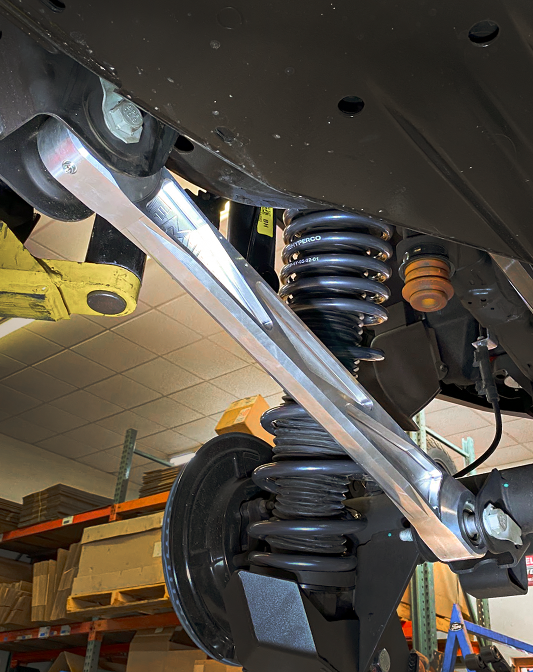 Foutz Motorsports Billet Aluminum Rear Lower Suspension Arms With Ultra-Flex Joints 2022-2026 Ford Bronco Raptor