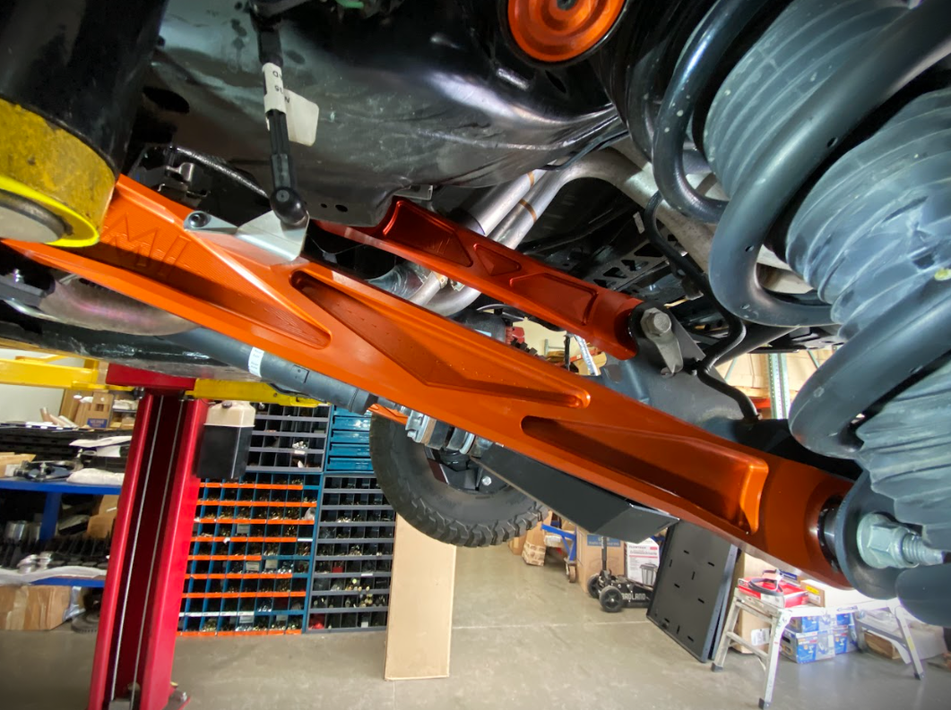 Foutz Motorsports Billet Aluminum Rear Upper Suspension Arms With Ultra-Flex Joints 2022-2026 Ford Bronco Raptor