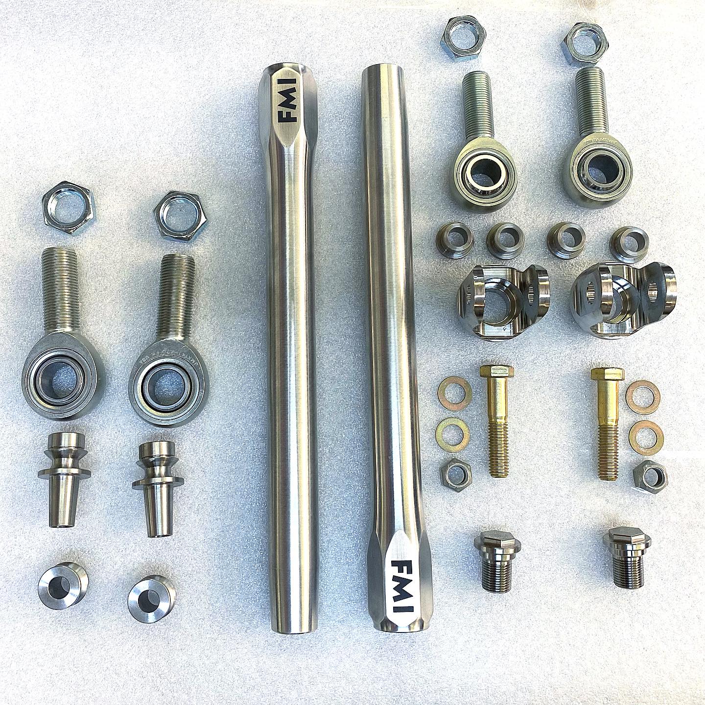 Foutz Motorsports Billet Tie Rod Kit 2022-2026 Ford Bronco Raptor
