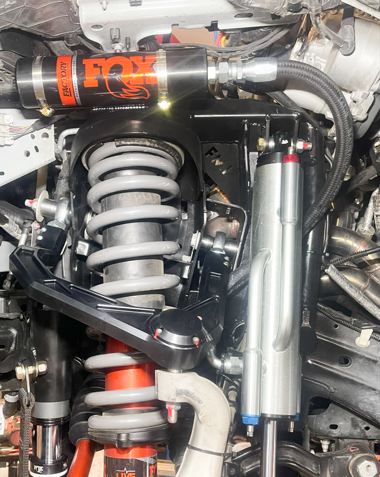 Foutz Motorsports Fabricated Front Bypass Shock Mount Kit 2022-2026 Ford Bronco Raptor