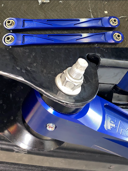 Foutz Motorsports Billet Aluminum Rear Lower Suspension Arms With Ultra-Flex Joints 2022-2026 Ford Bronco Raptor
