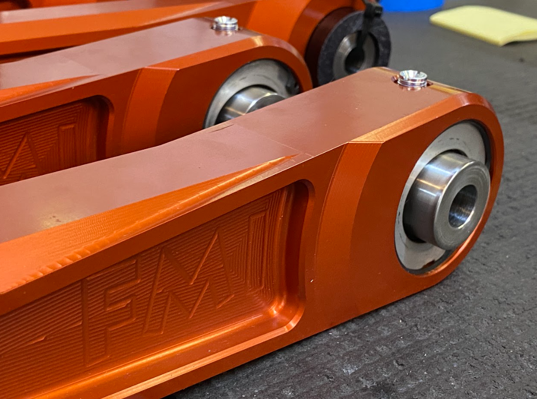 Foutz Motorsports Billet Aluminum Rear Lower Suspension Arms With Ultra-Flex Joints 2022-2026 Ford Bronco Raptor