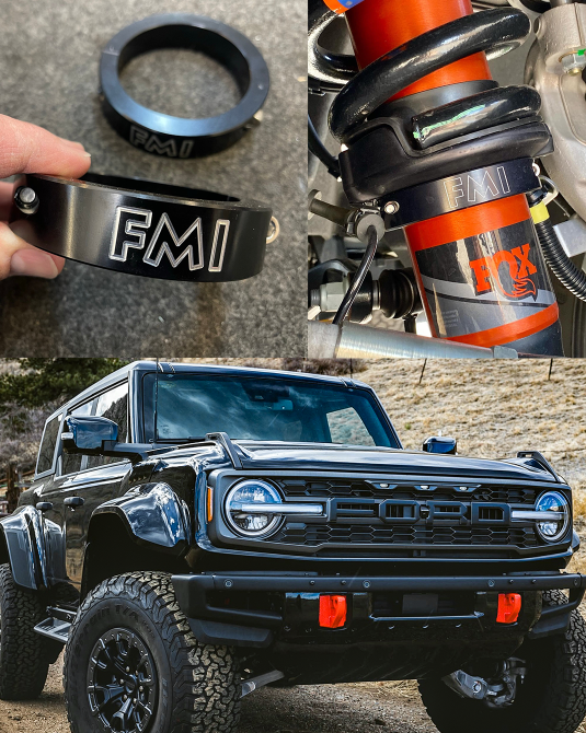 Foutz Motorsports front leveling kit 2022-2026 Ford Bronco Raptor