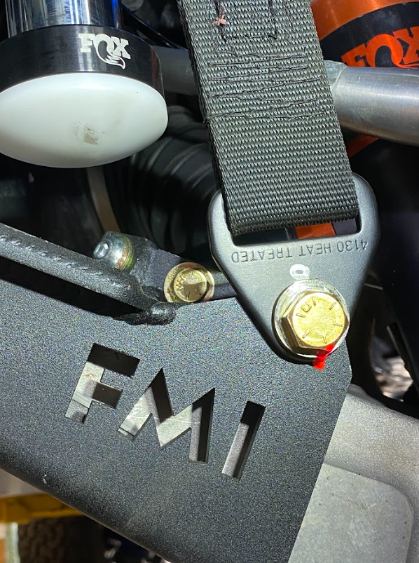 Foutz Motorsports Front Limit Strap & Bump Stop - Stock Lower Arm 2022-2026 Ford Bronco Raptor