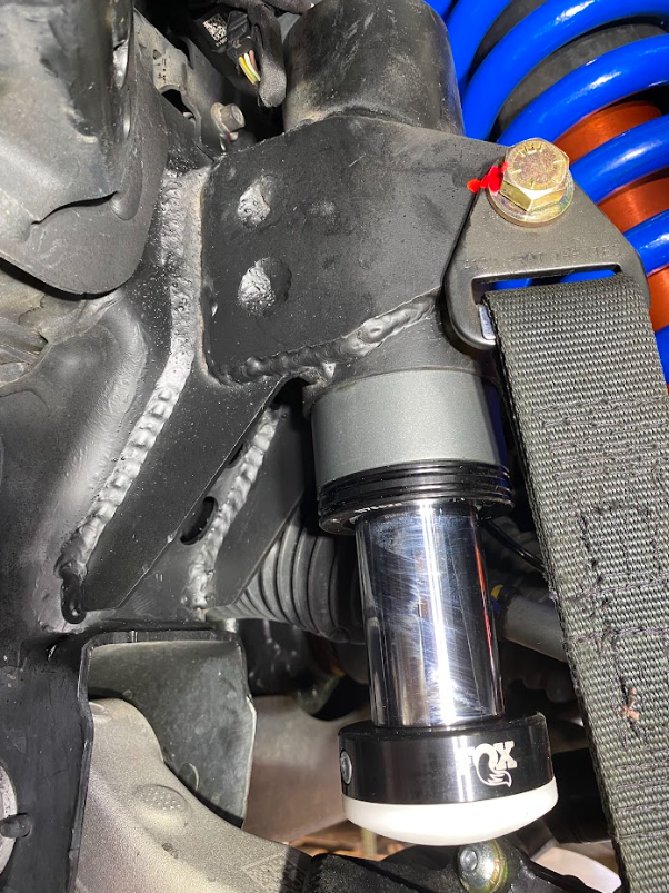 Foutz Motorsports Front Limit Strap & Bump Stop - Stock Lower Arm 2022-2026 Ford Bronco Raptor