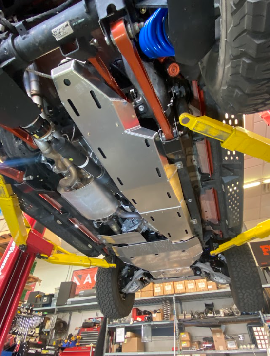 Foutz Motorsports Fuel Tank Skid Plate 2022-2026 Ford Bronco Raptor