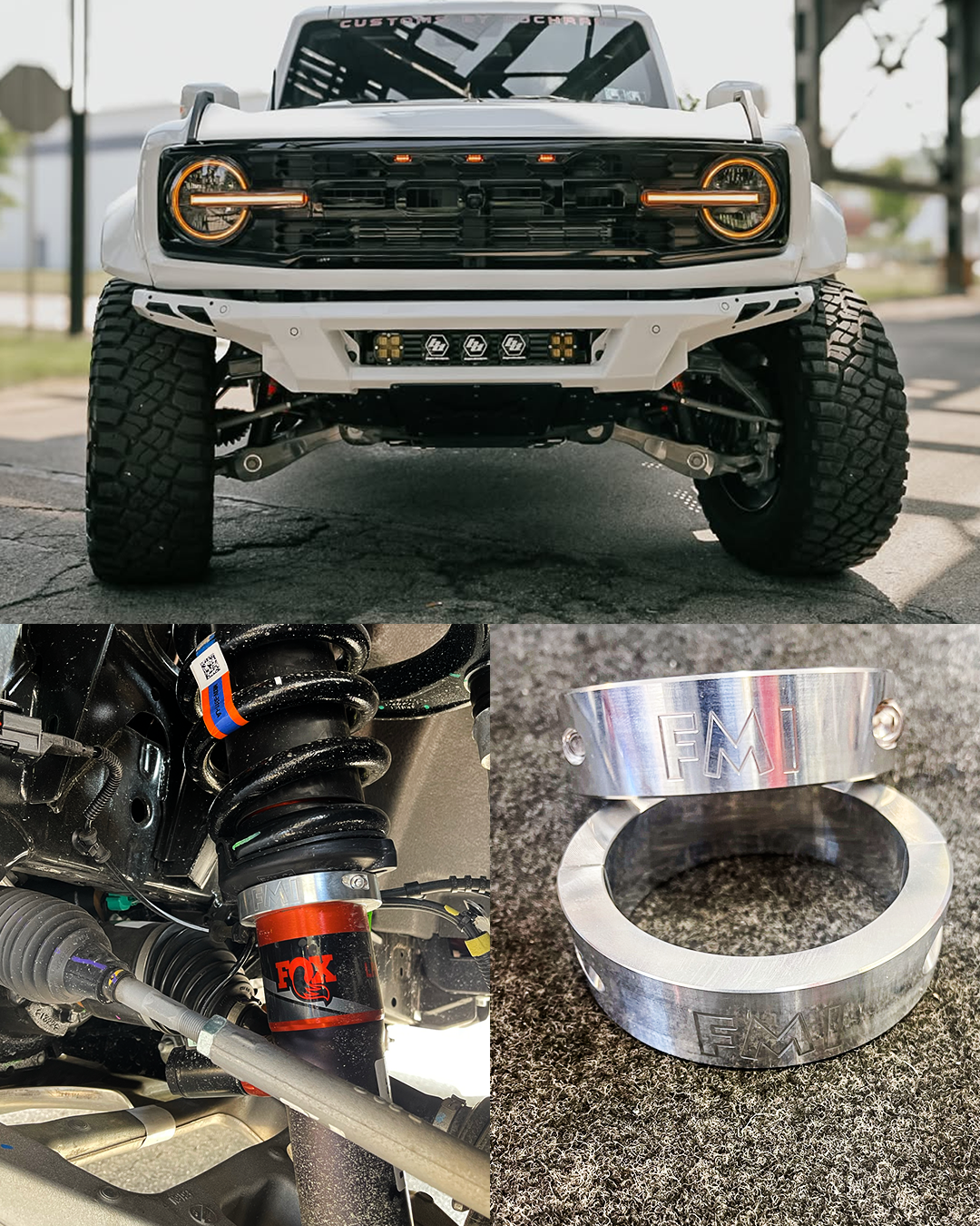 Foutz Motorsports front leveling kit 2022-2026 Ford Bronco Raptor
