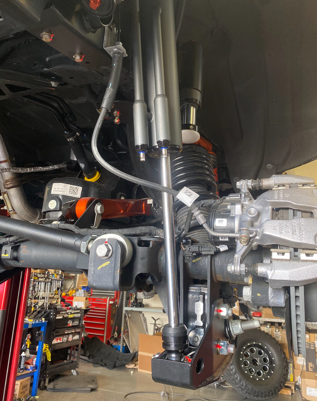 Foutz Motorsports Rear Mid-Travel with Shock Mount & Bump Stop Kit 2022-2026 Ford Bronco Raptor