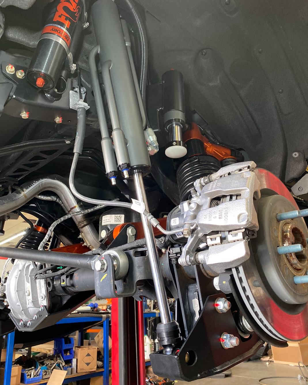 Foutz Motorsports Rear Mid-Travel with Shock Mount & Bump Stop Kit 2022-2026 Ford Bronco Raptor