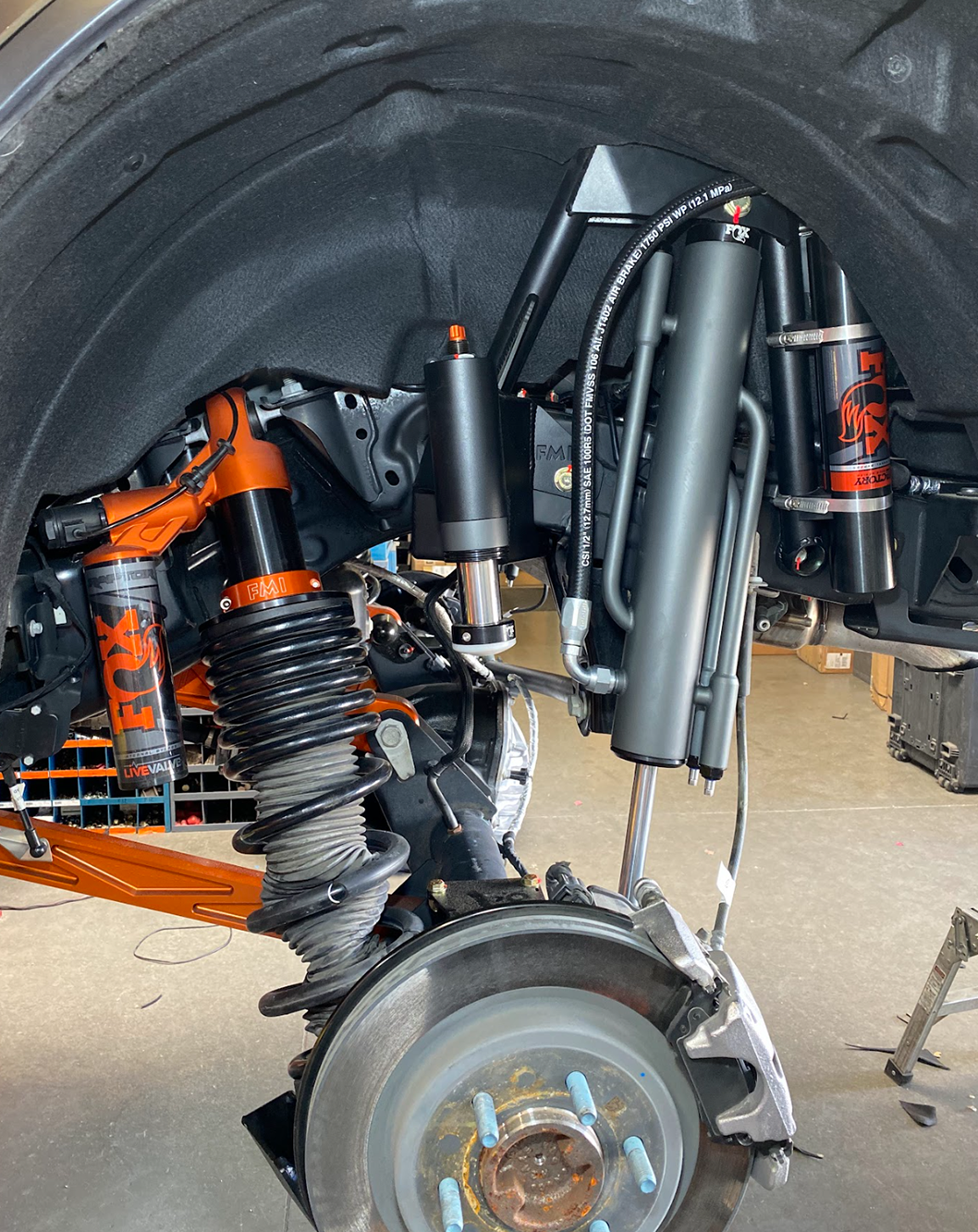 Foutz Motorsports Rear Mid-Travel with Shock Mount & Bump Stop Kit 2022-2026 Ford Bronco Raptor