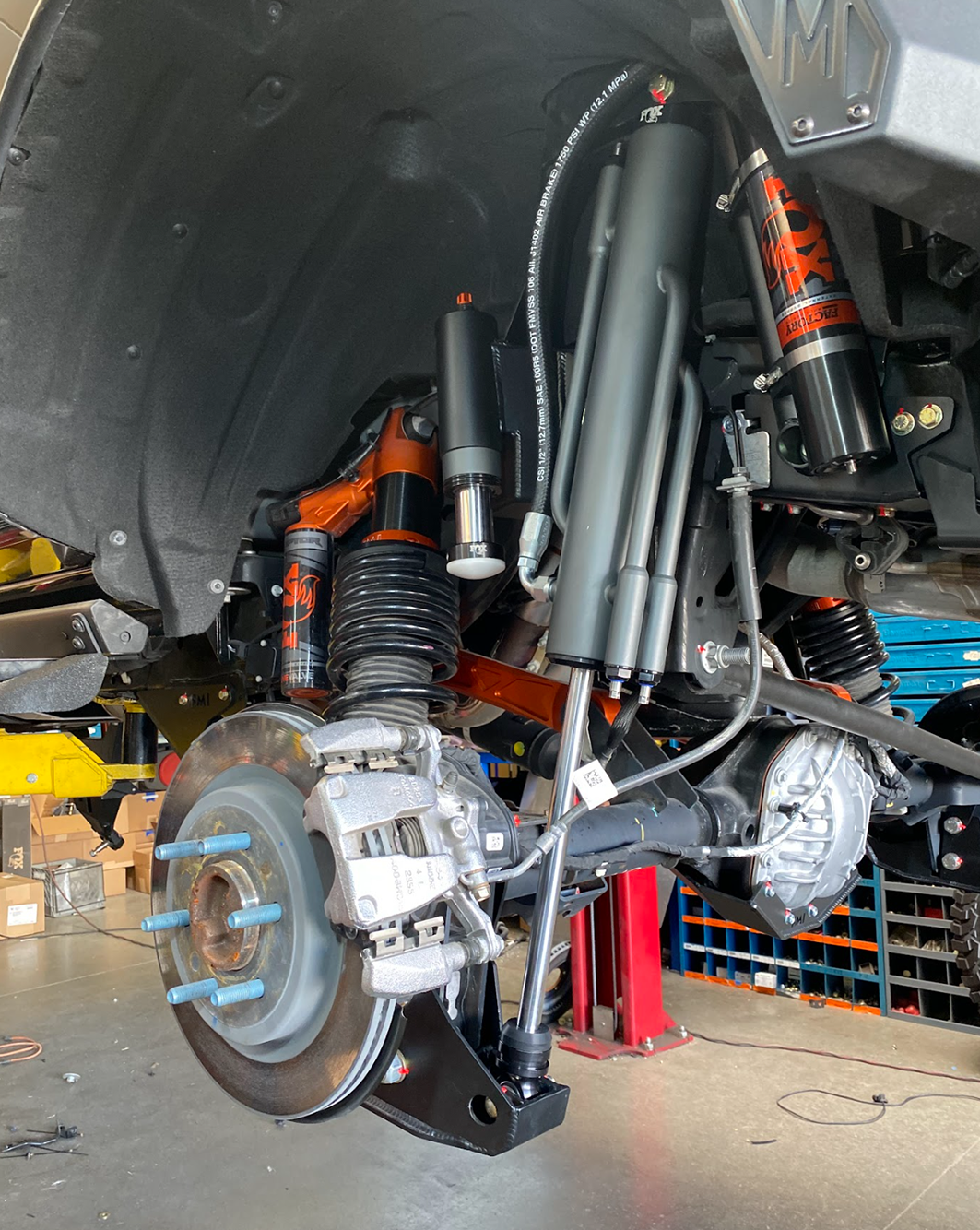 Foutz Motorsports Rear Mid-Travel with Shock Mount & Bump Stop Kit 2022-2026 Ford Bronco Raptor
