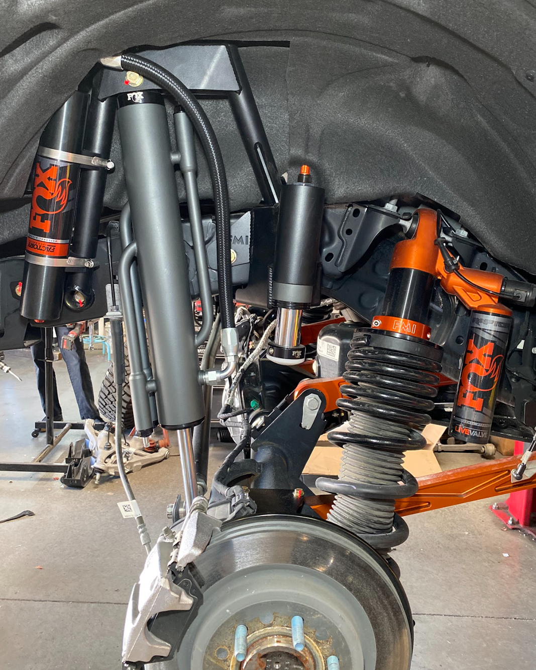 Foutz Motorsports Rear Mid-Travel with Shock Mount & Bump Stop Kit 2022-2026 Ford Bronco Raptor