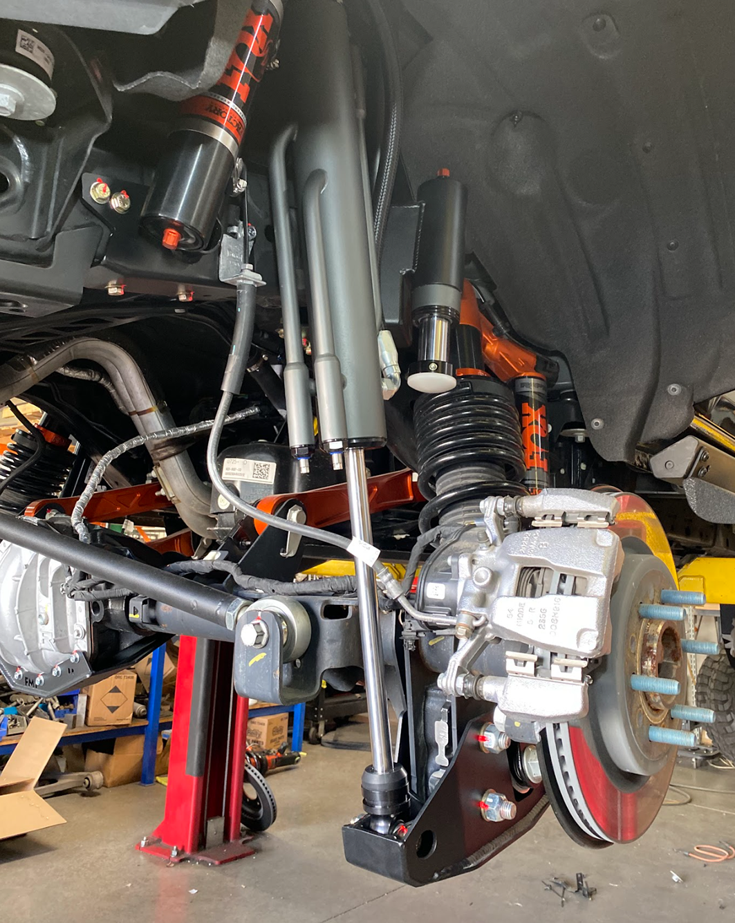 Foutz Motorsports Rear Mid-Travel with Shock Mount & Bump Stop Kit 2022-2026 Ford Bronco Raptor
