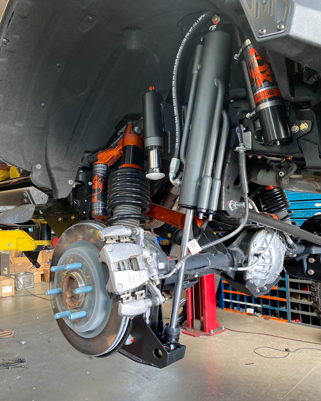 Foutz Motorsports Rear Mid-Travel with Shock Mount & Bump Stop Kit 2022-2026 Ford Bronco Raptor