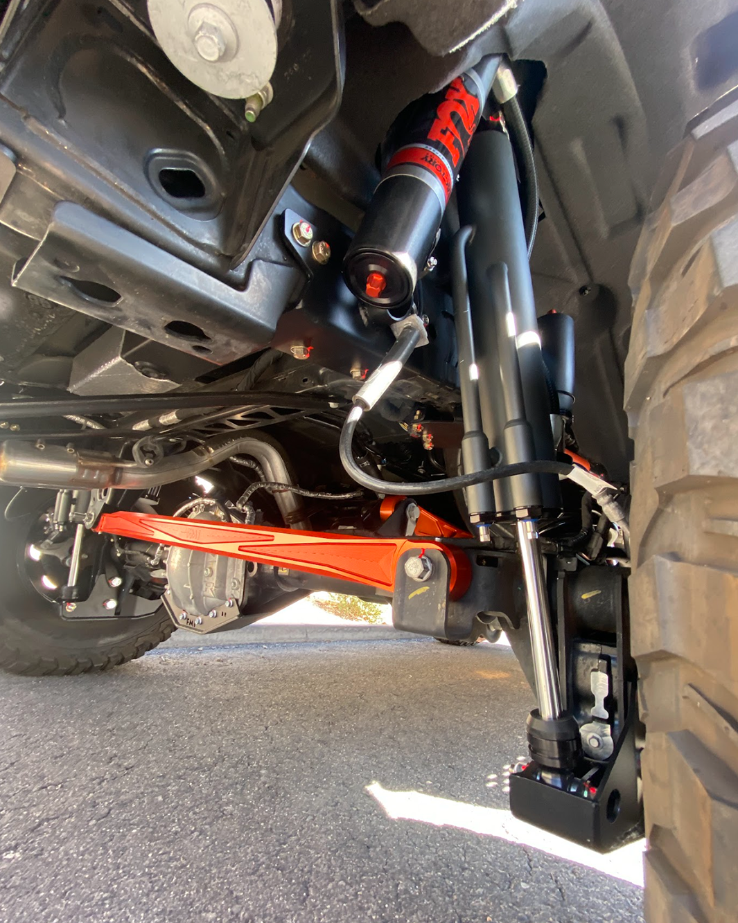 Foutz Motorsports Rear Mid-Travel with Shock Mount & Bump Stop Kit 2022-2026 Ford Bronco Raptor