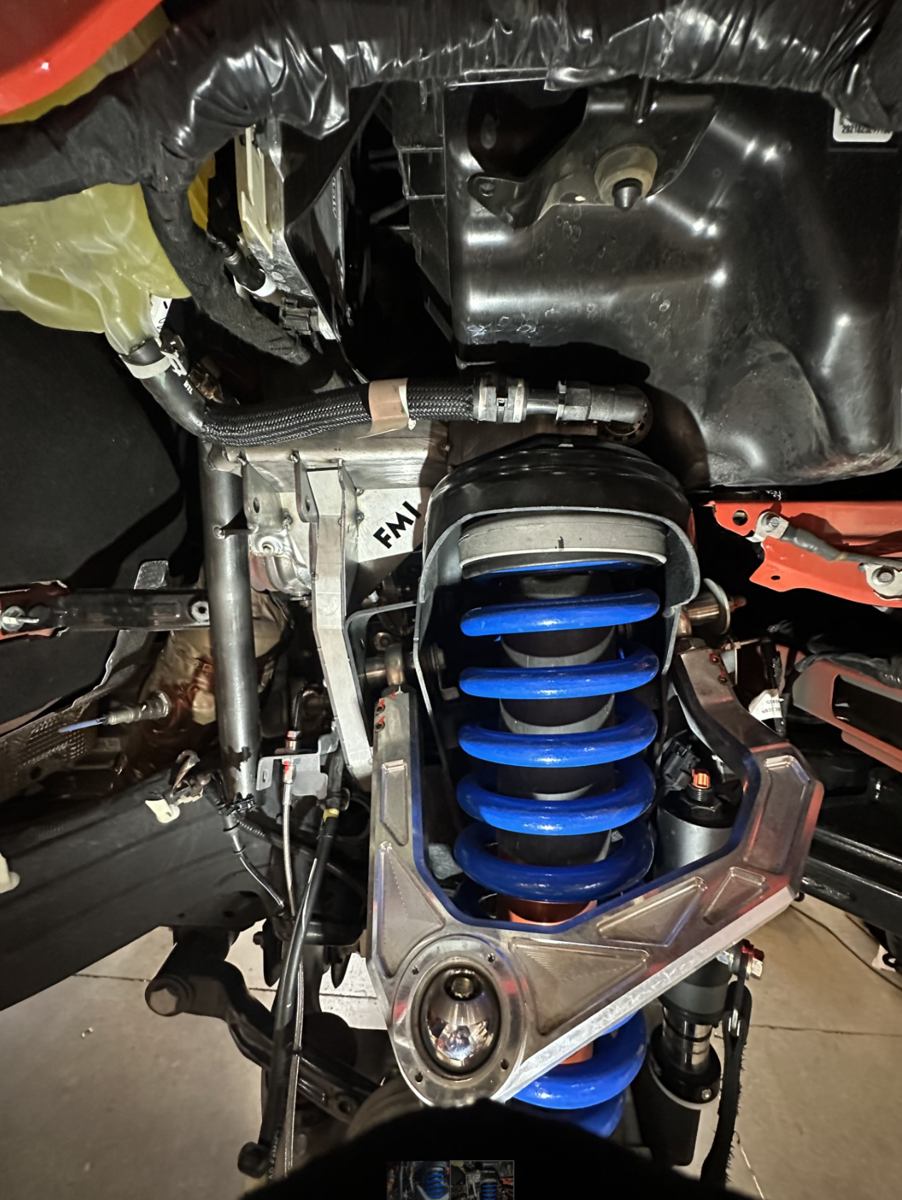 Foutz Motorsports Fabricated Front Bypass Shock Mount Kit 2022-2026 Ford Bronco Raptor