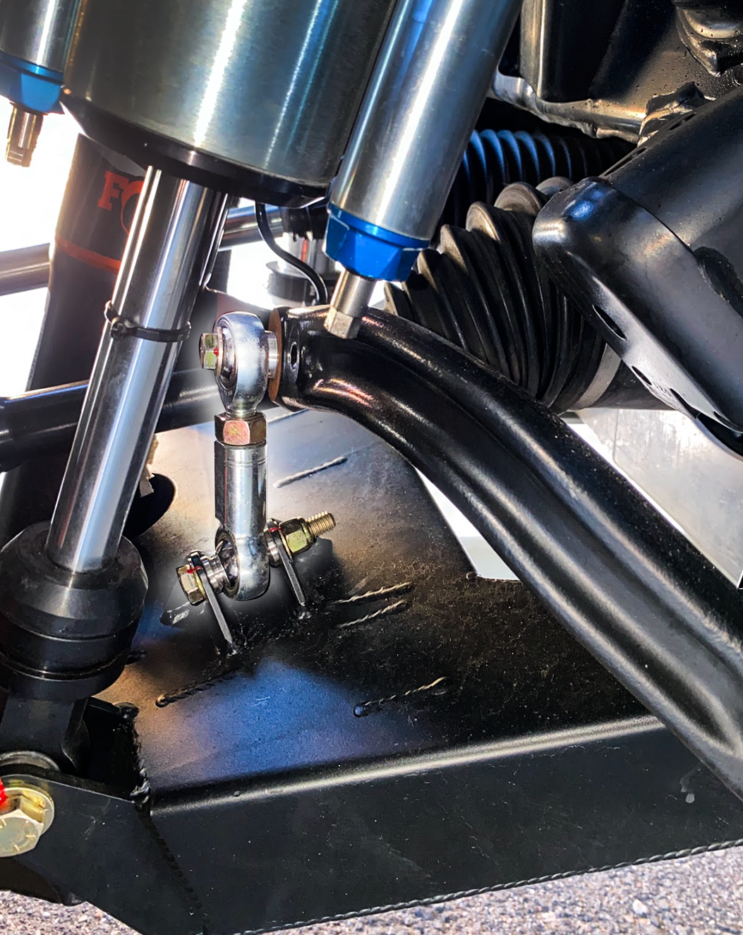 Foutz Motorsports Sway bar Link Kit for Stock Sway Bar & Foutz Fabricated lower Arm 2022-2026 Ford Bronco Raptor