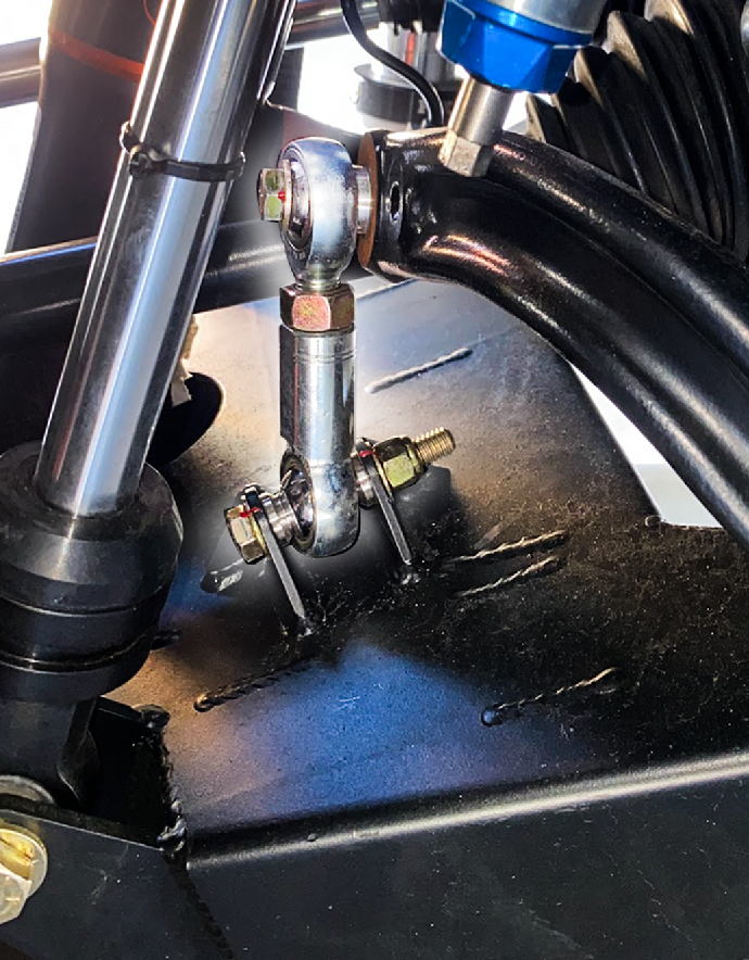 Foutz Motorsports Sway bar Link Kit for Stock Sway Bar & Foutz Fabricated lower Arm 2022-2026 Ford Bronco Raptor