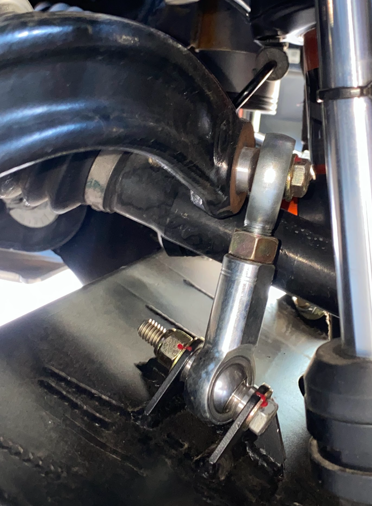 Foutz Motorsports Sway bar Link Kit for Stock Sway Bar & Foutz Fabricated lower Arm 2022-2026 Ford Bronco Raptor