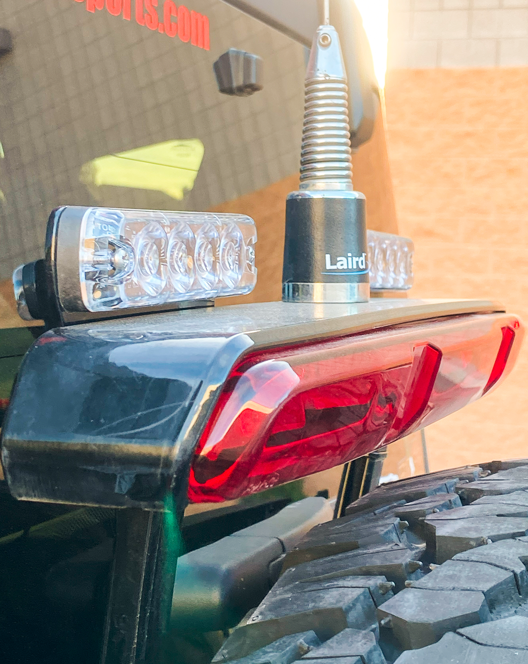 Foutz Motorsports Third Brake Light Antenna Mount by Bullet Proof Diesel 2022-2026 Ford Bronco Raptor