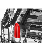 Foutz Motorsports 2021+ Bronco Rear Shock Guard Mud Flap Kit