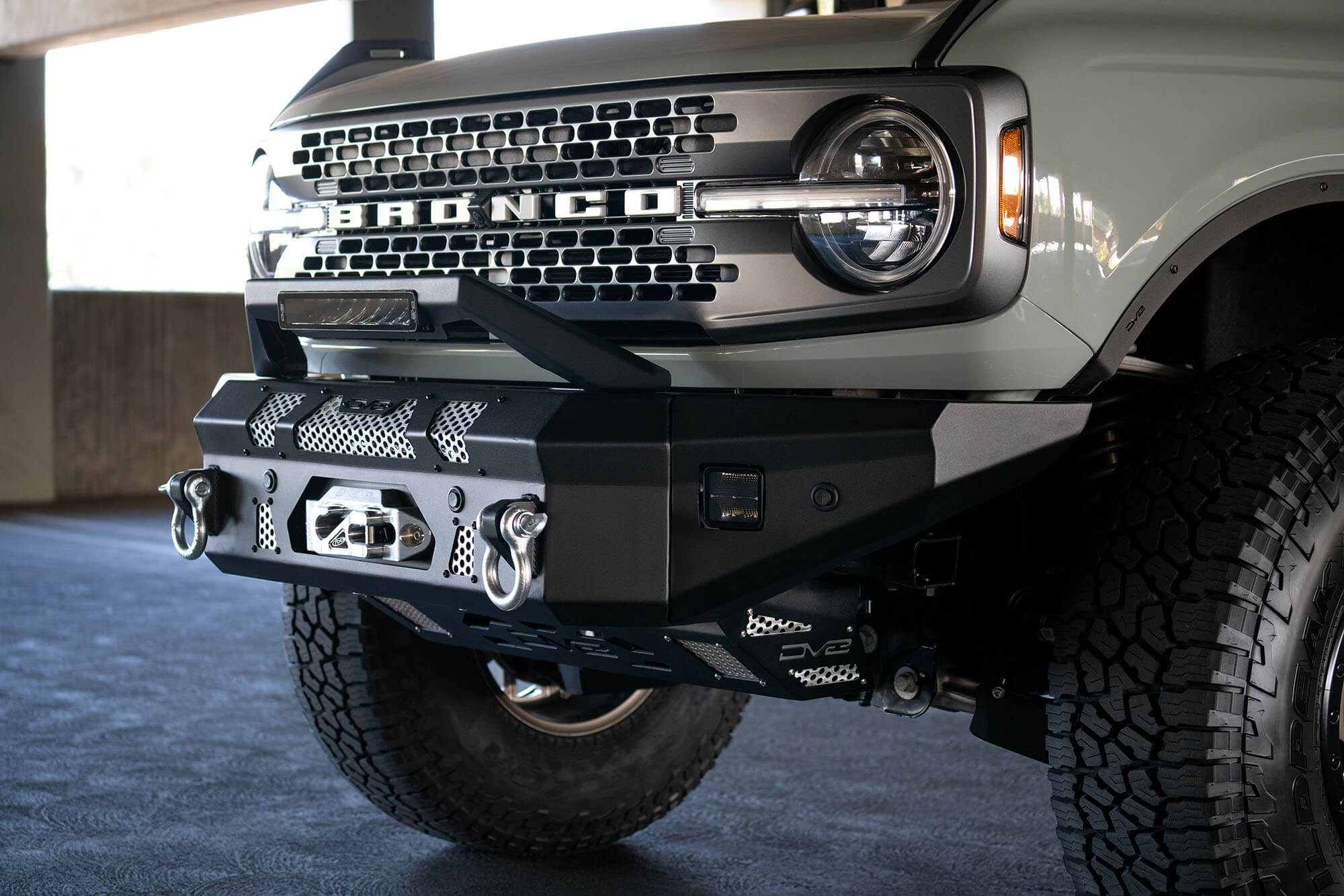 Bull Bar with LED Light Bar Mount for MTO Series Front Bumpers - Apollo Off-Road