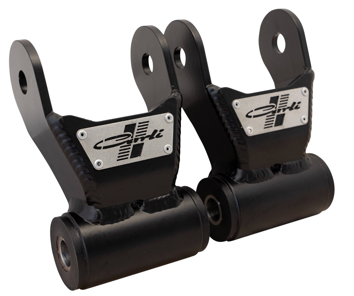 Carli 2005+ Ford F-250/F-350 Super Duty Fabricated Leaf Spring Shackle - Apollo Off-Road