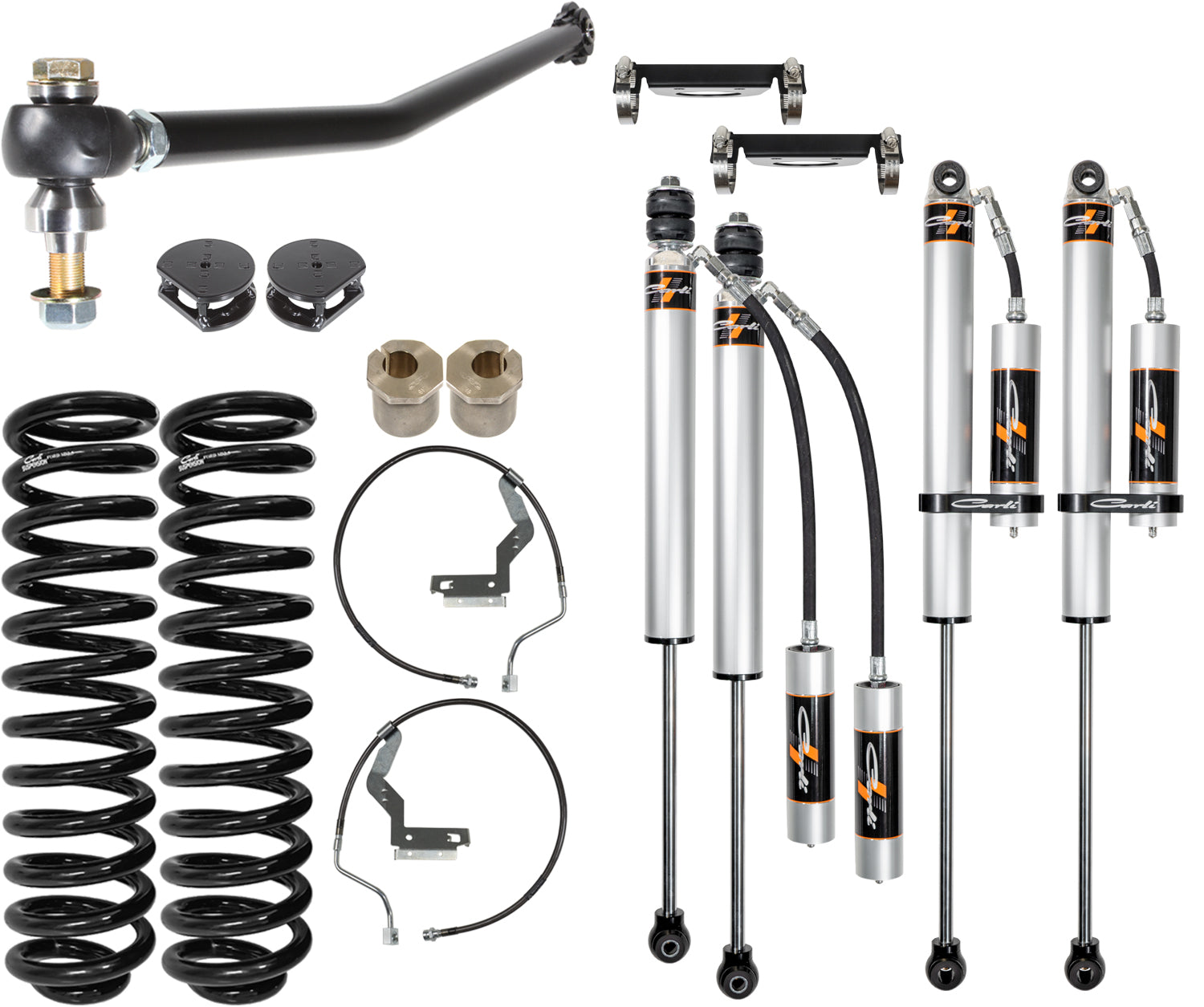 Carli Backcountry Leveling Suspension, 2.5/3.5” Lift, 2017-22 Ford F250/F350 - Apollo Off-Road