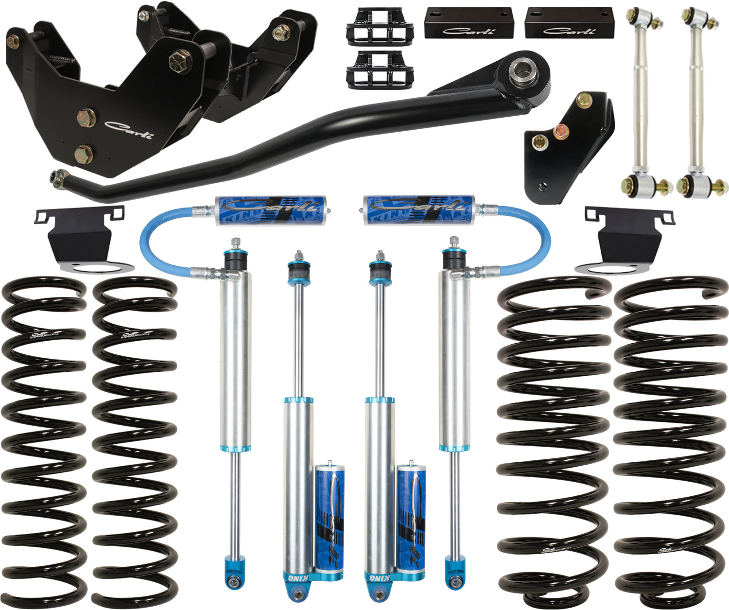 Carli Pintop 2.5 Leveling System, Base, 2.5” Lift, 14-22 Ram 2500 Diesel R2 Coil - Apollo Off-Road