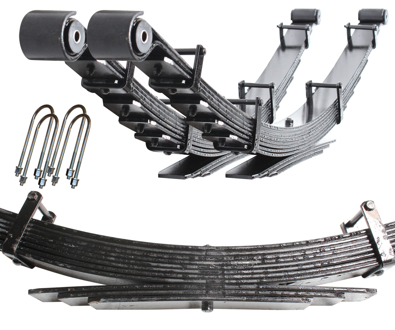 Carli Rear Progressive Leaf Spring Kit, 2003-09 Ram 2500/3500, Diesel, 2” Lift - Apollo Off-Road