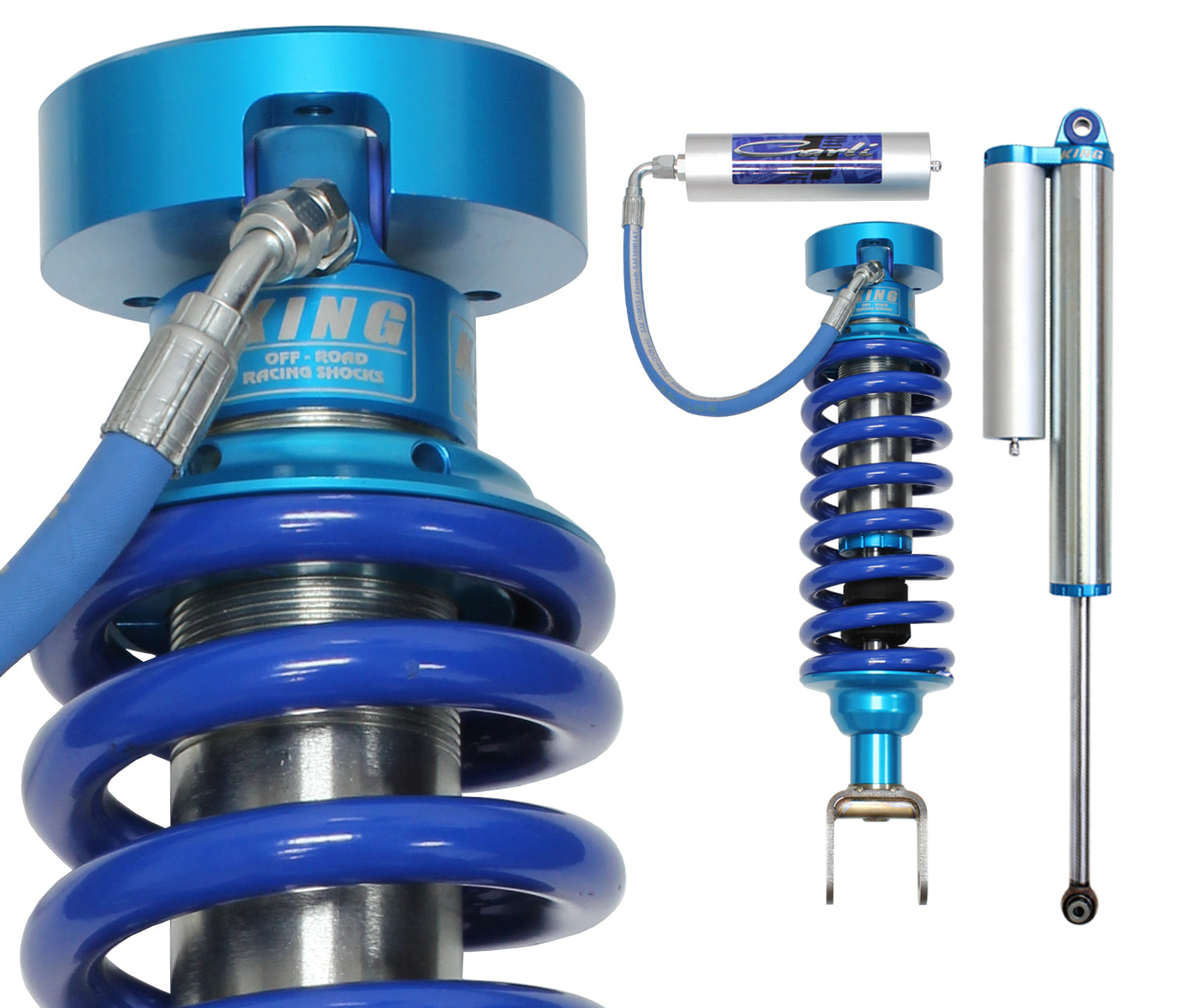 Carli Tuned Remote Reservoir 2.5 Shock Set, 2009-18 Ram 1500, Gas, 4X4 - Apollo Off-Road