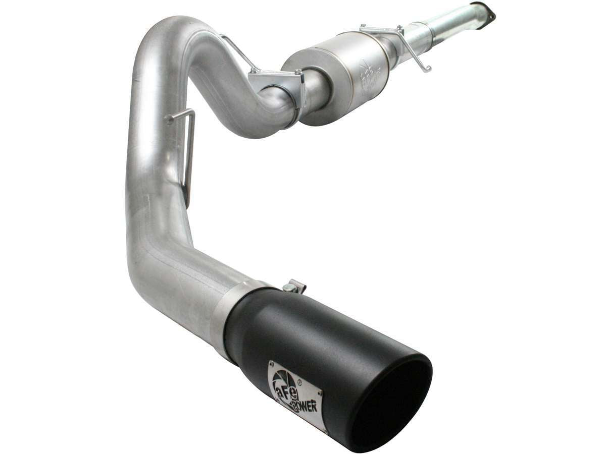Cat Back Exhaust Kit 11-13 Ford F150 3.5L 4in 49-03041-B - Apollo Off-Road