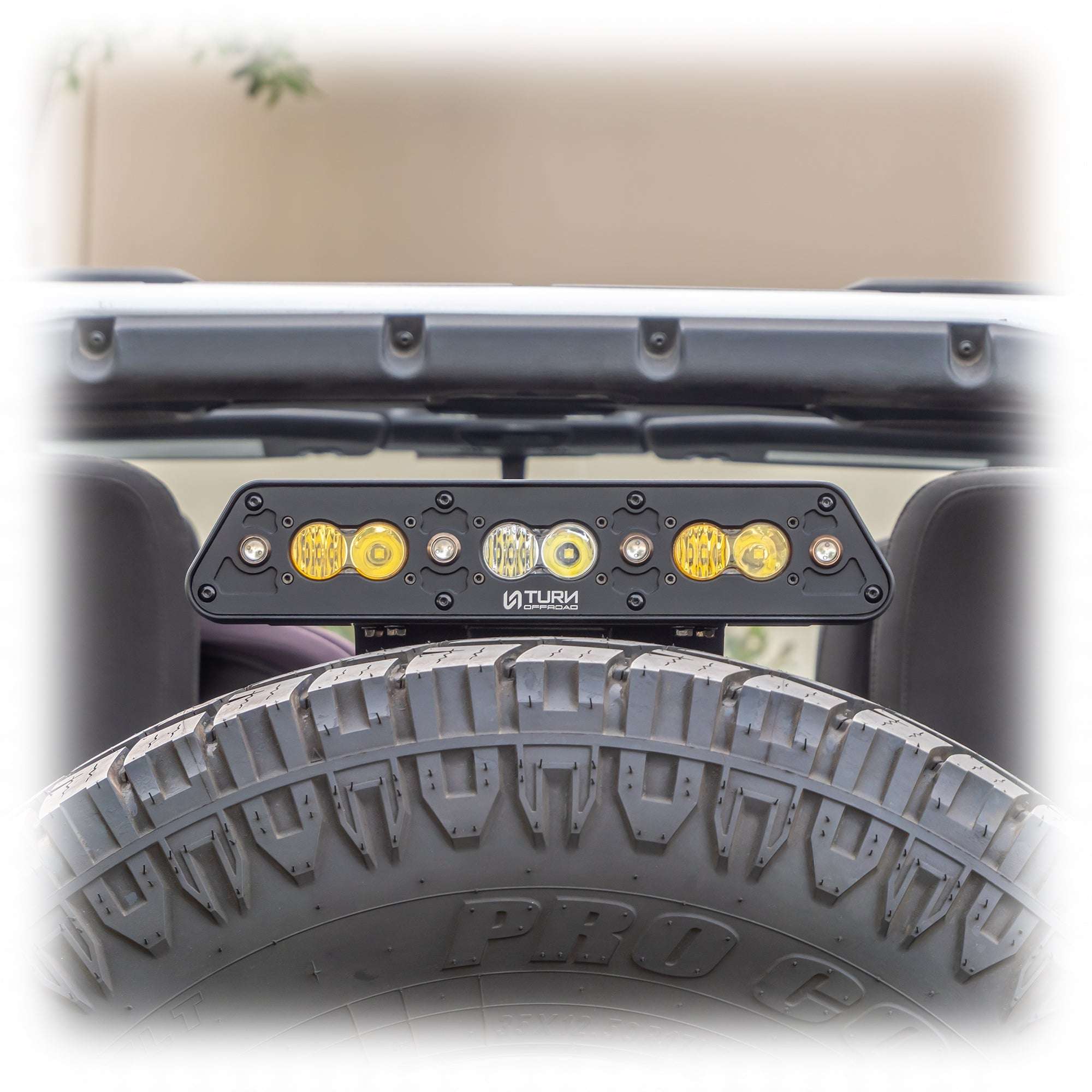Billet Chase Light and 3rd Brake Light for Jeep Wrangler JL