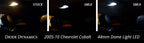 Diode Dynamics 44mm SML8 LED Red (single)
