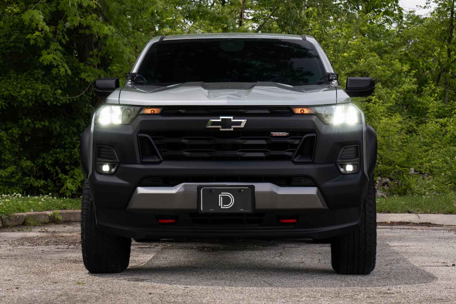 Diode Dynamics SSC1 Add-On LED Fog Light Kit SAE Fog for 2023-2026 Chevrolet Colorado Yellow