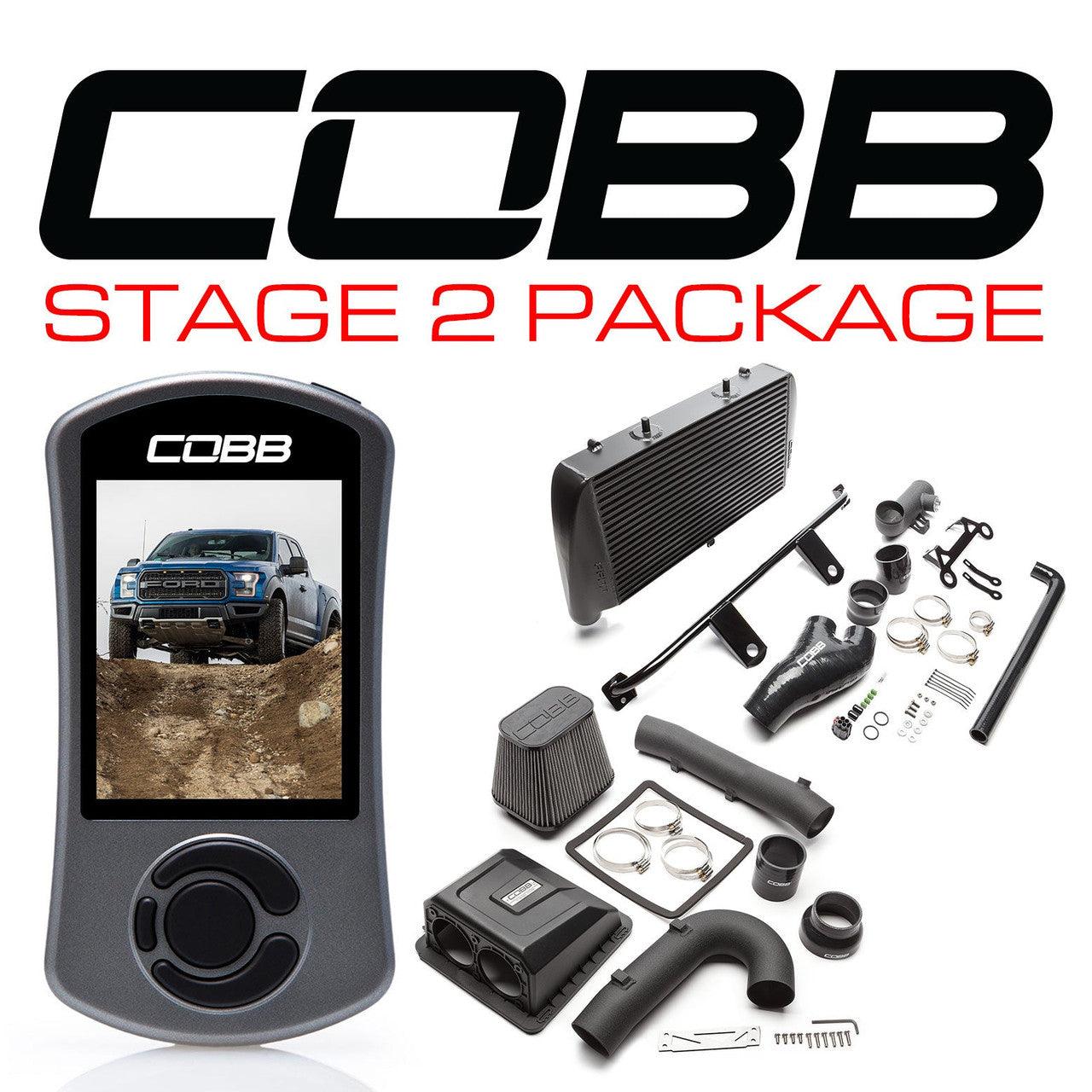 COBB Stage 2 Power Package (Choose Your Options) F-150 EcoBoost Raptor - Limited - Apollo Off-Road