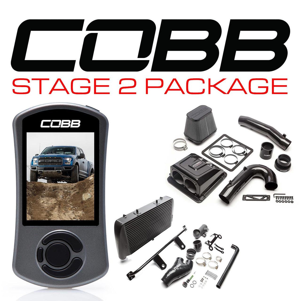 COBB Stage 2 Power Package (Choose Your Options) F-150 EcoBoost Raptor - Limited - Apollo Off-Road