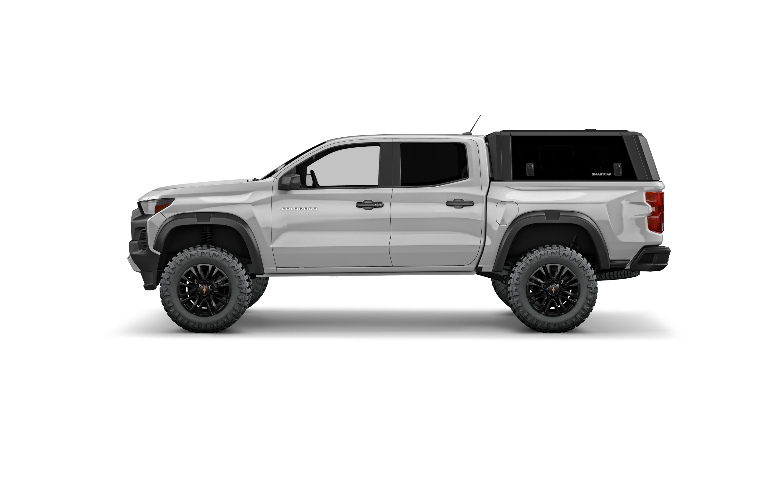 Colorado/Canyon Truck Bed Cap SmartCapEVO Sport Matte Black For 23-24 Chevrolet Colorado/Canyon Crew Cab 5 Foot Short Bed - Apollo Off-Road