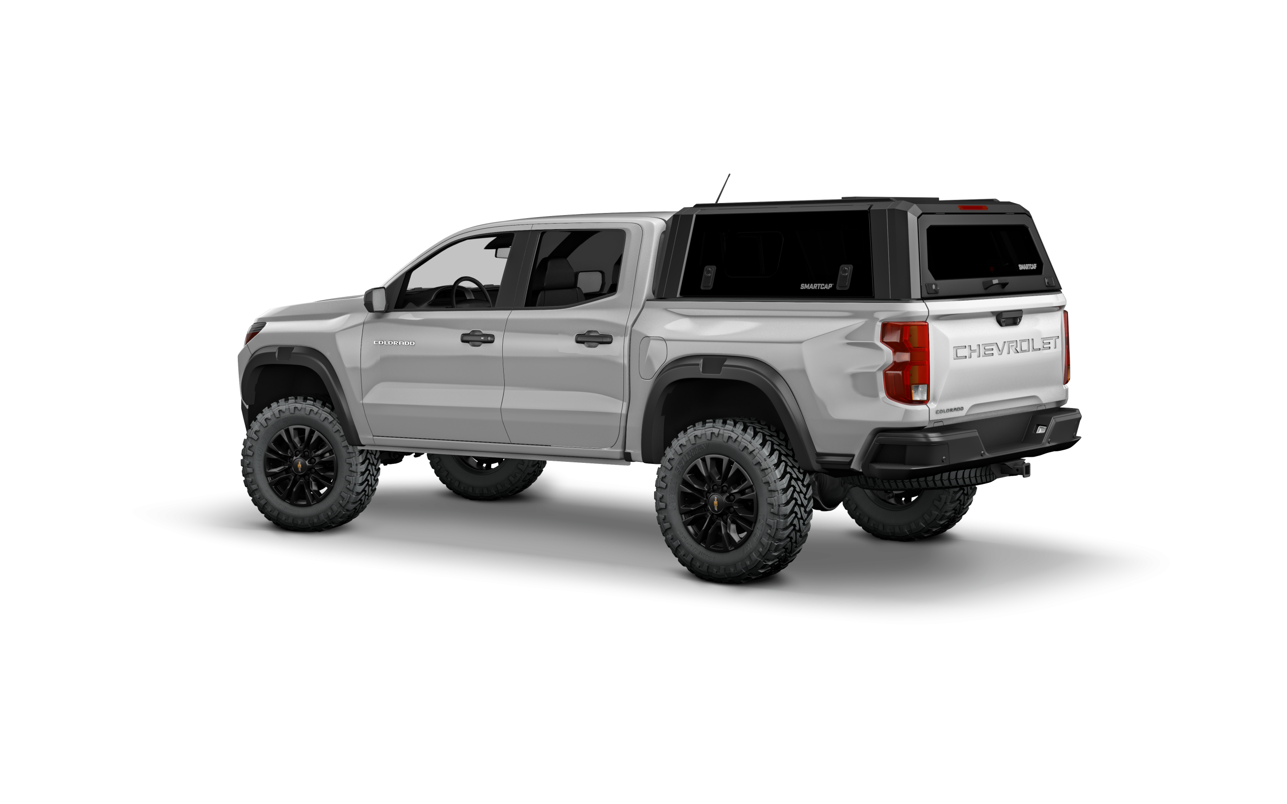Colorado/Canyon Truck Bed Cap SmartCapEVO Sport Matte Black For 23-24 Chevrolet Colorado/Canyon Crew Cab 5 Foot Short Bed - Apollo Off-Road