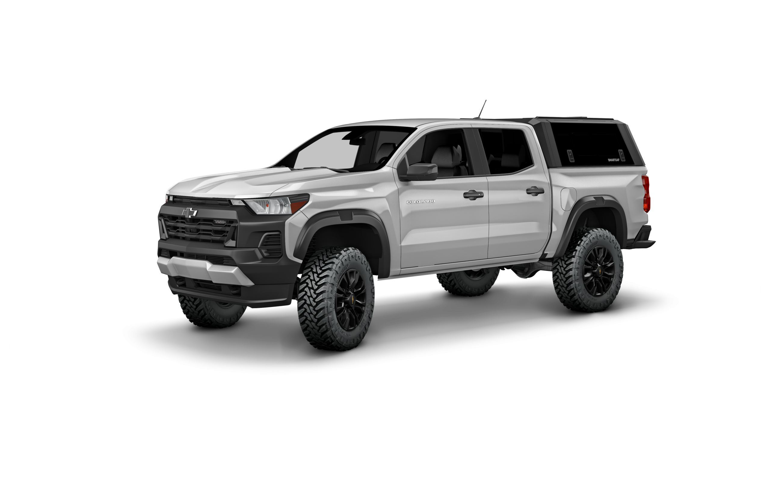 Colorado/Canyon Truck Bed Cap SmartCapEVO Sport Matte Black For 23-24 Chevrolet Colorado/Canyon Crew Cab 5 Foot Short Bed - Apollo Off-Road
