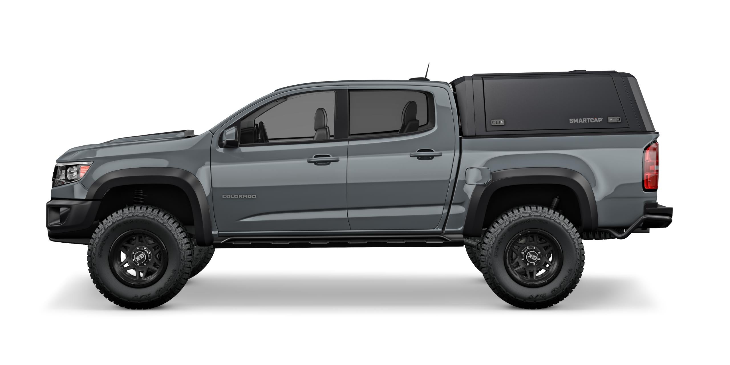 Colorado/Canyon Truck Bed SmartCapEVOa Adventure Matte Black 15-22 Chevrolet/GMC Colorado/Canyon Crew Cab 5 Foot Short Bed - Apollo Off-Road