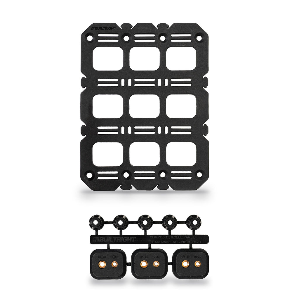 Composite Tech Plate 5.25" x 7.0" | Universal MOLLE Mounting Panel - Apollo Off-Road