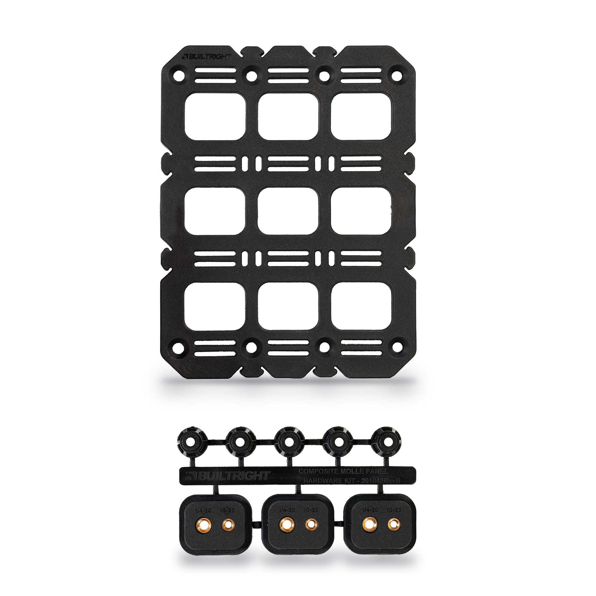 Composite Tech Plate 5.25" x 7.0" | Universal MOLLE Mounting Panel - Apollo Off-Road
