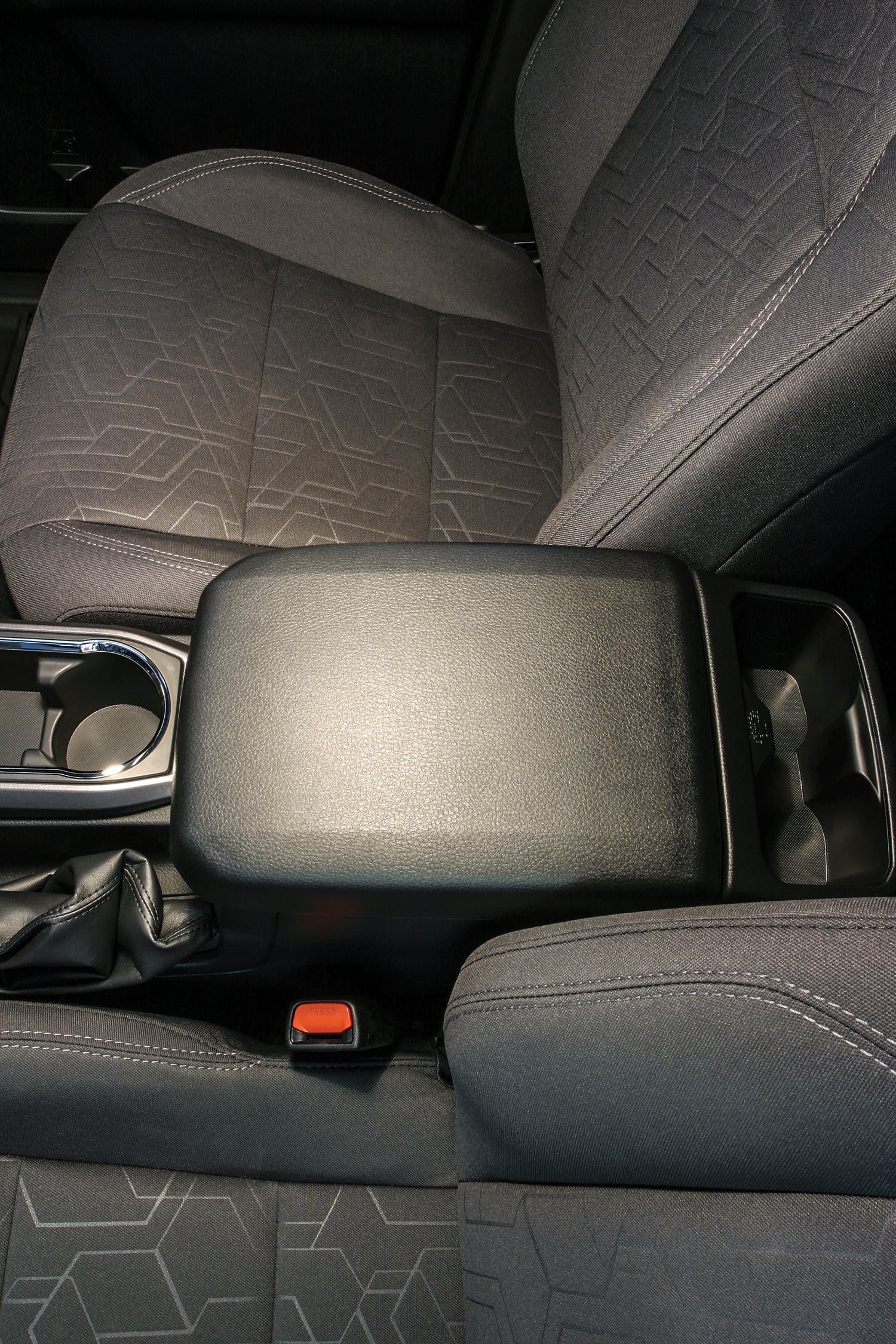 Console Safe - '16-22 Tacoma; w/ Fixed Center Console (Black) - Apollo Off-Road