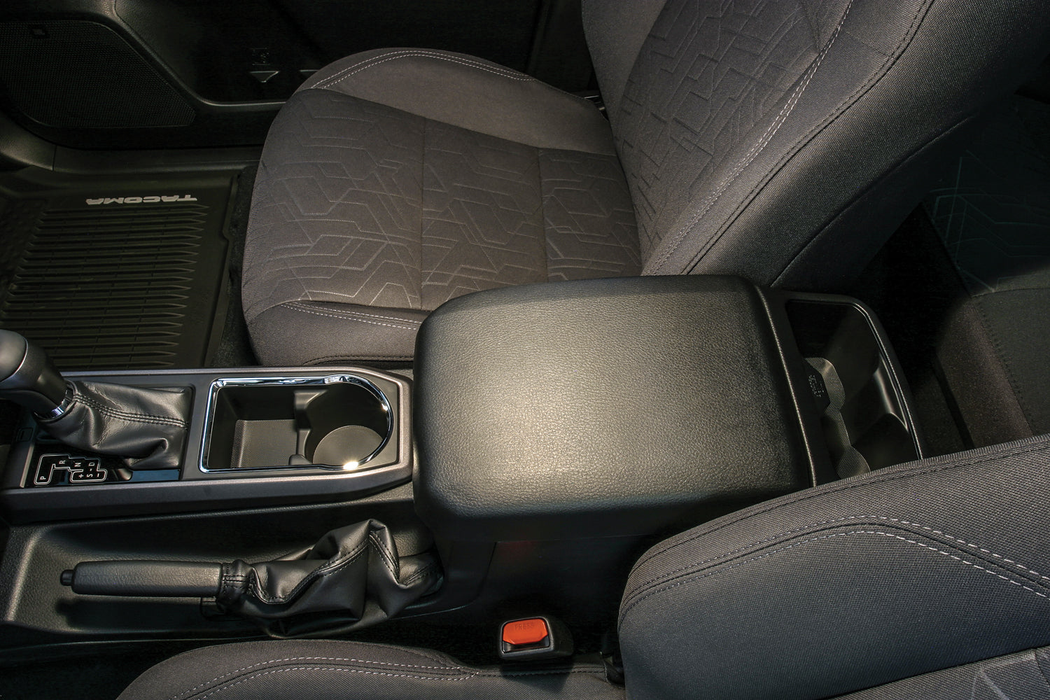 Console Safe - '16-22 Tacoma; w/ Fixed Center Console (Black) - Apollo Off-Road