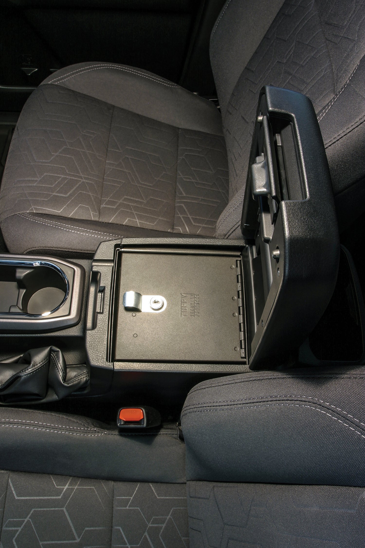 Console Safe - '16-22 Tacoma; w/ Fixed Center Console (Black) - Apollo Off-Road
