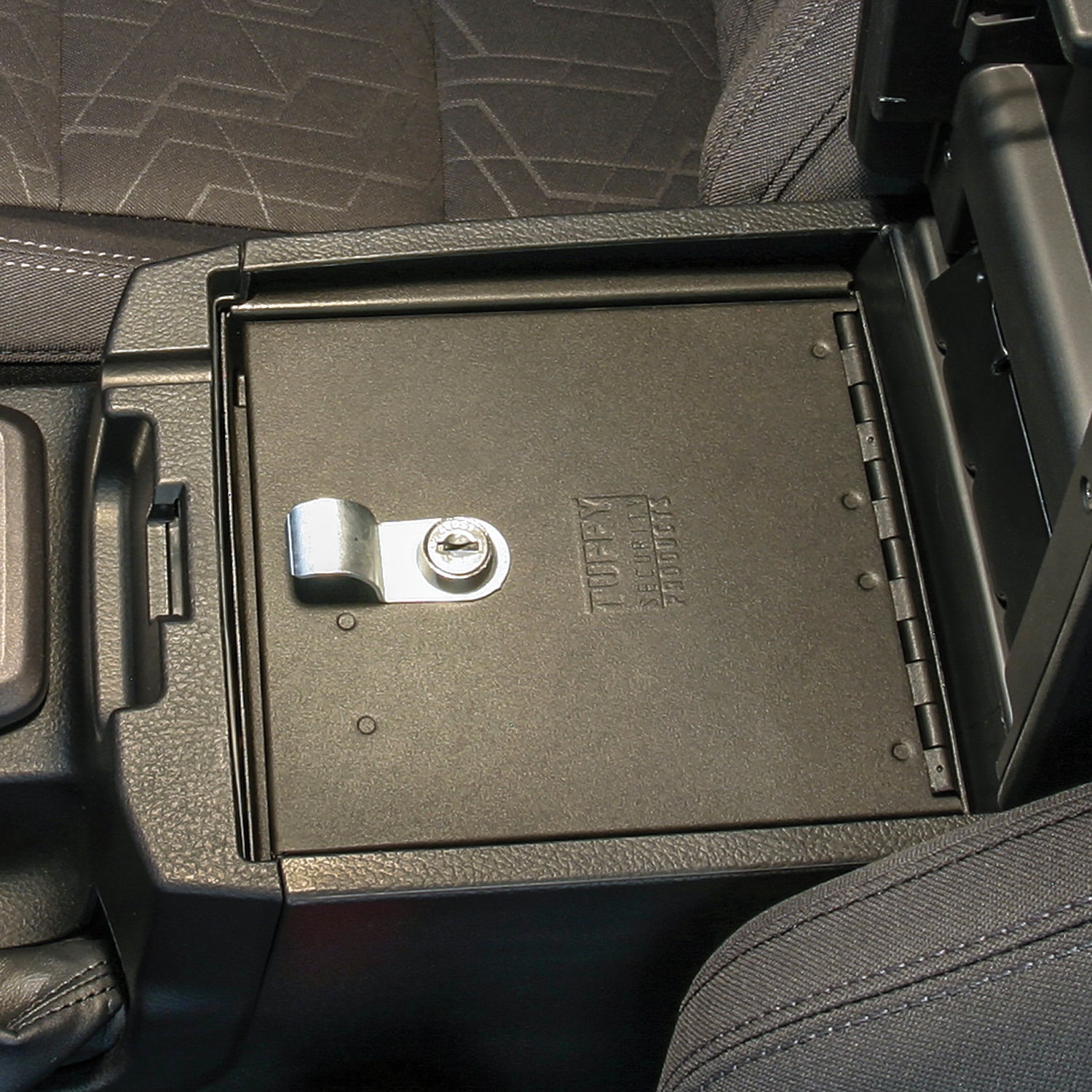 Console Safe - '16-22 Tacoma; w/ Fixed Center Console (Black) - Apollo Off-Road